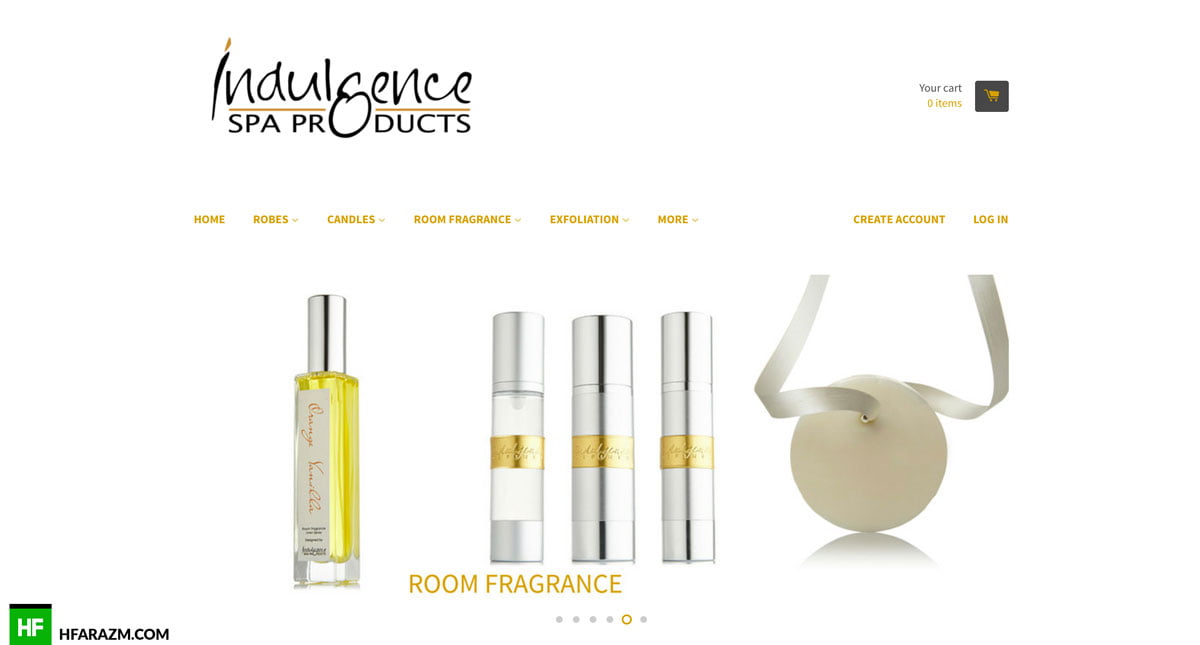 indulgence-spa-home-web-development-seo-portfolio-hfarazm