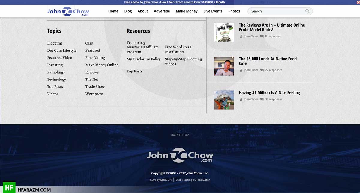 john-chow-footer-section-web-optimization-seo-website-review-portfolio-hfarazm