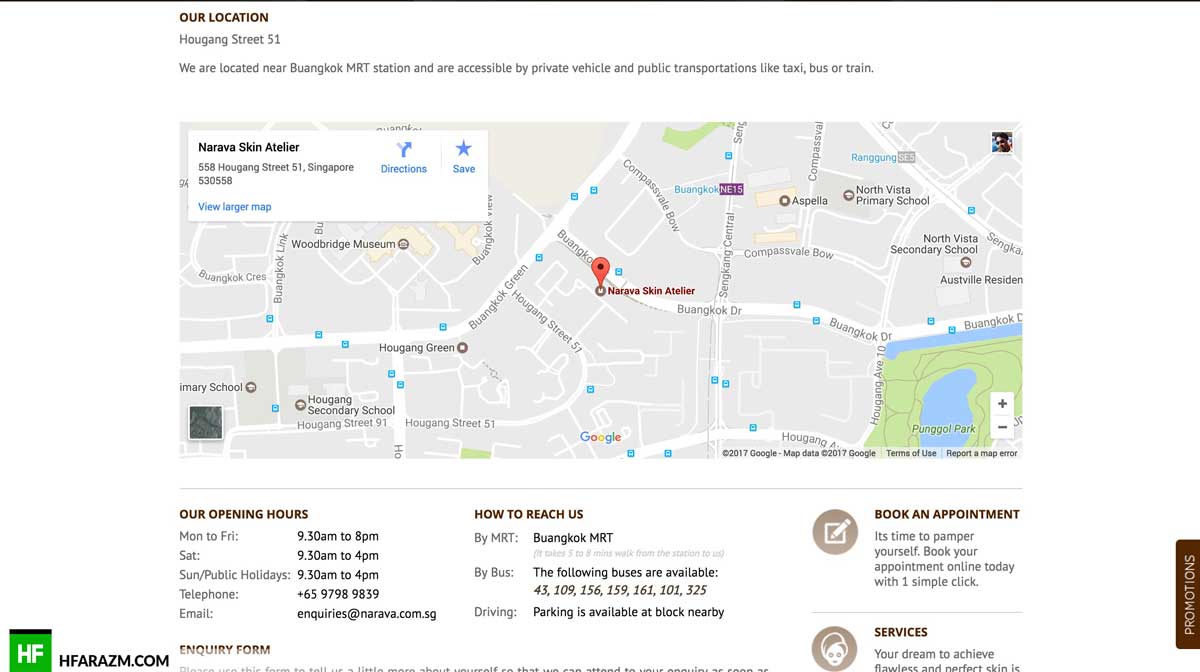 narava-locations-page-web-design-review-portfolio-hfarazm