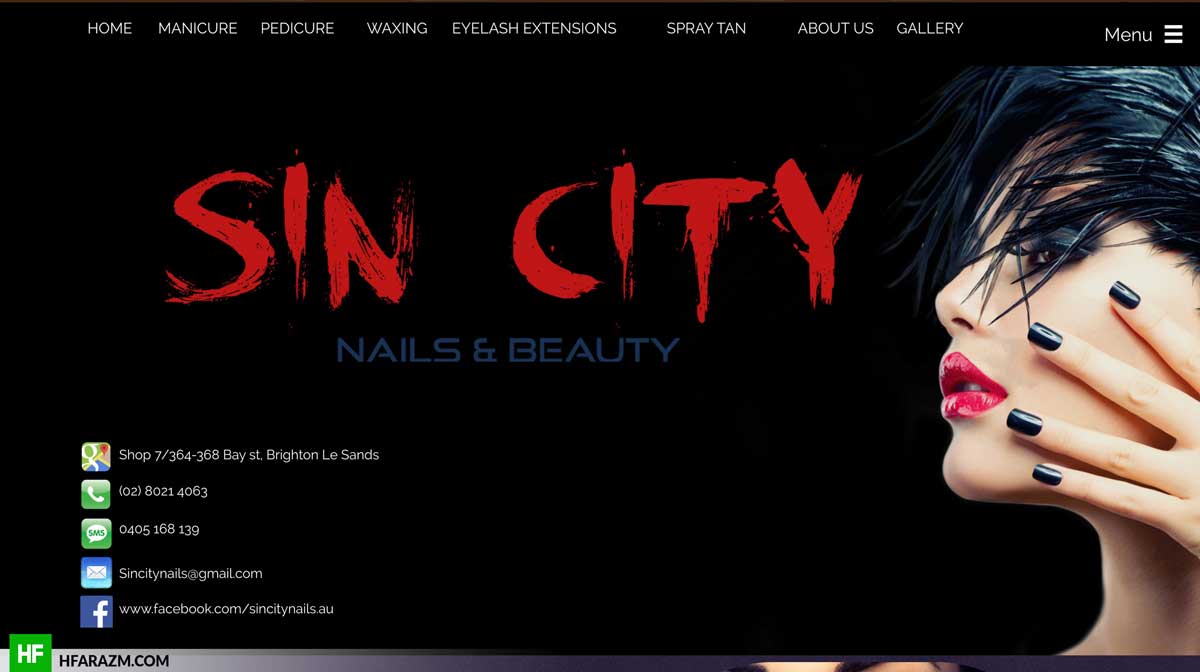 Sin City Nails Hfarazm Software