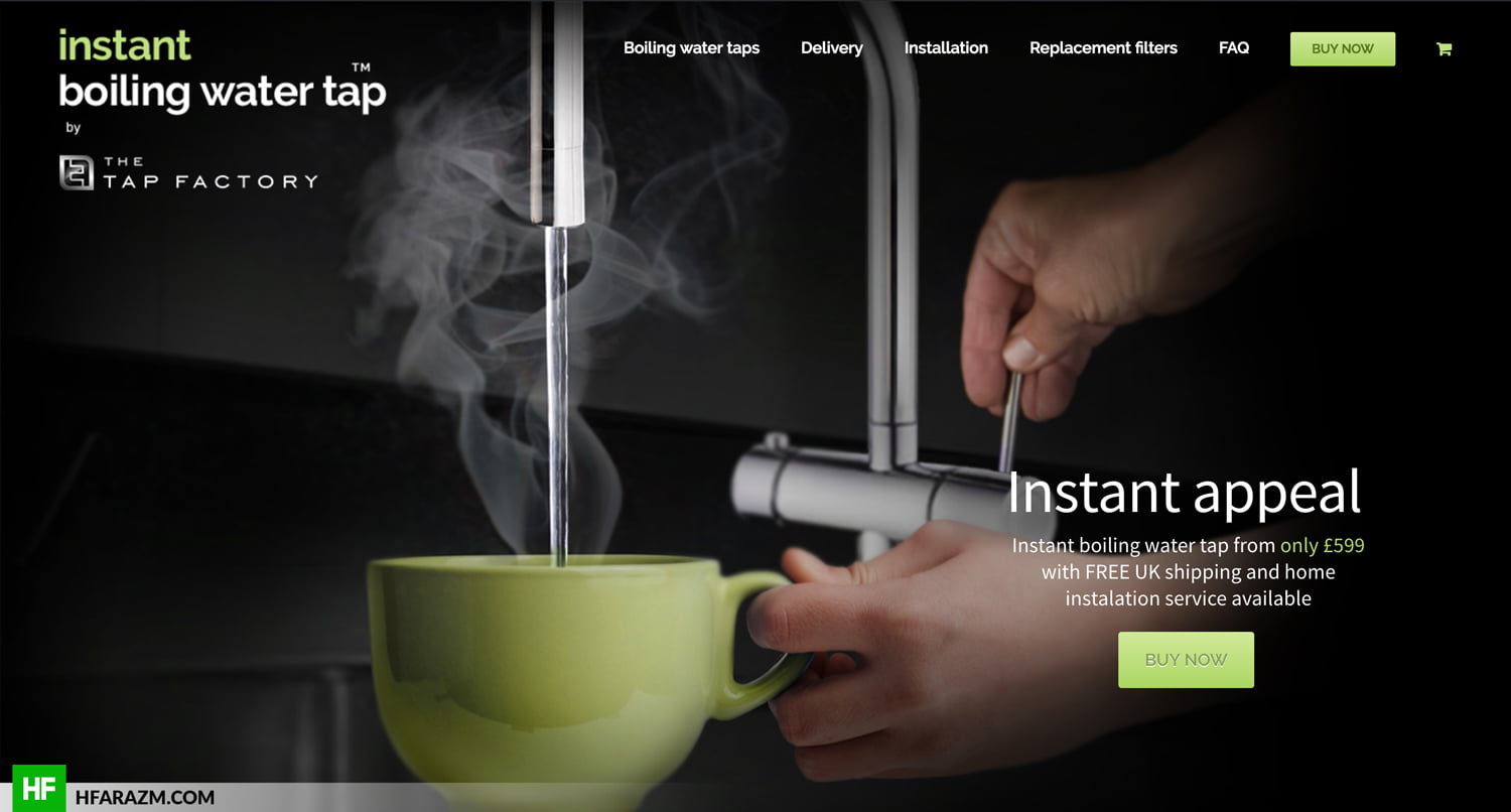 Instant-boiling-homepage-web-design-portfolio-Hfarazm
