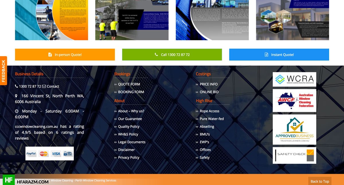 ccc-window-cleaning-footer-development-seo-security-portfolio-hfarazm