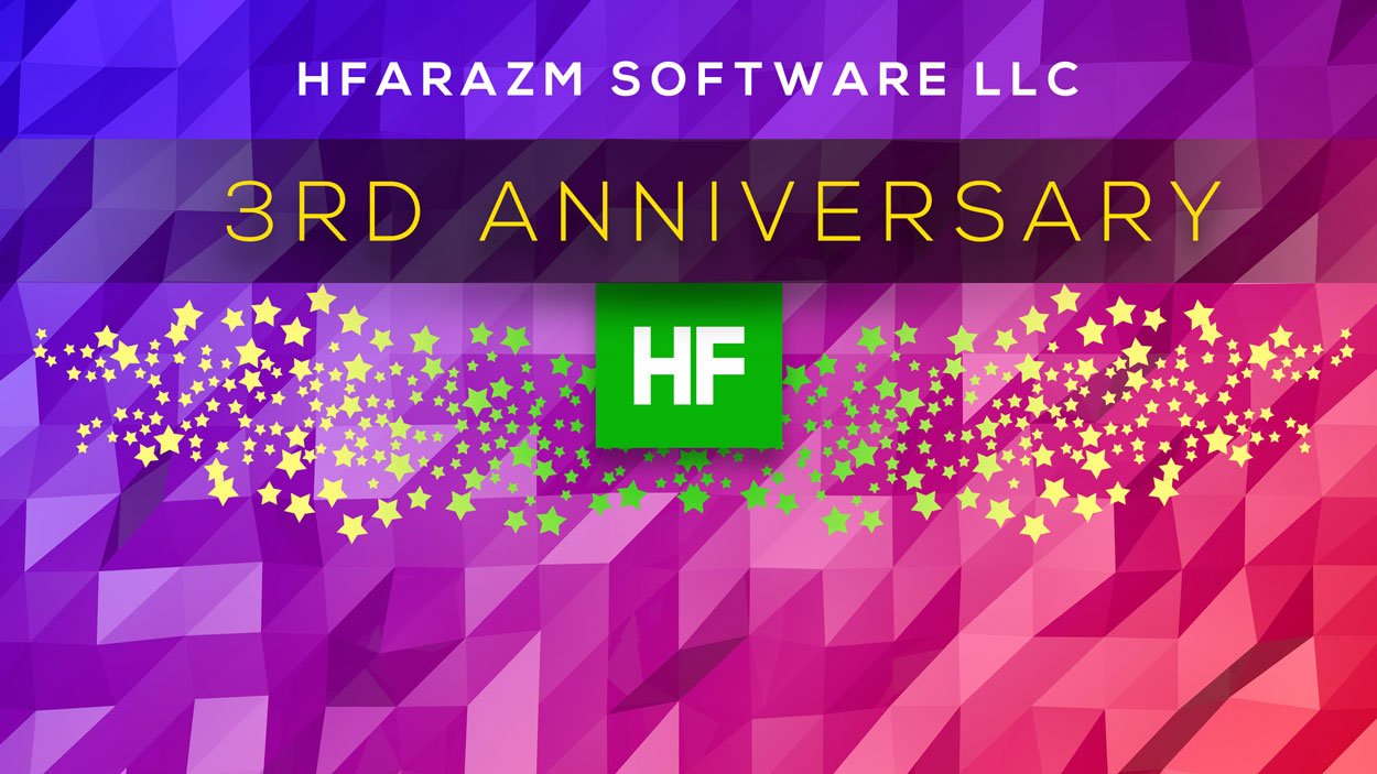 Hfarazm Software LLC - 3 years celebration