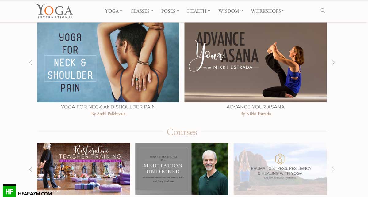 yoga-international-courses-design-development-seo-optimization-security-portfolio-hfarazm