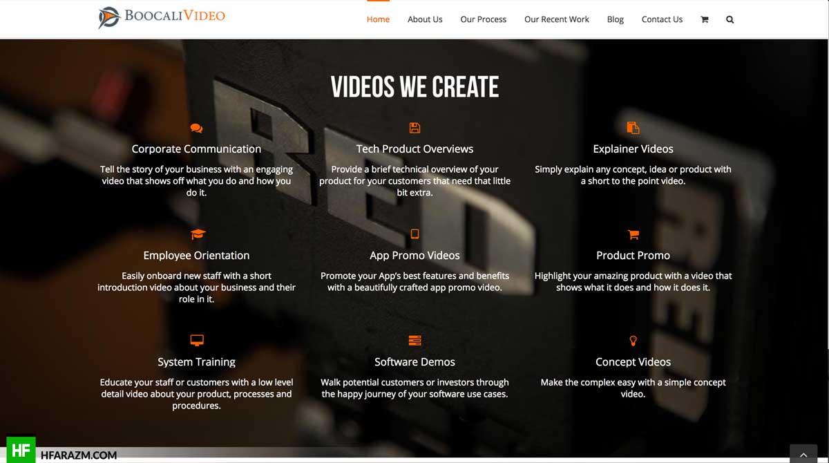 boocali-video-work-page-web-design-development-seo-optimization-portfolio-hfarazm