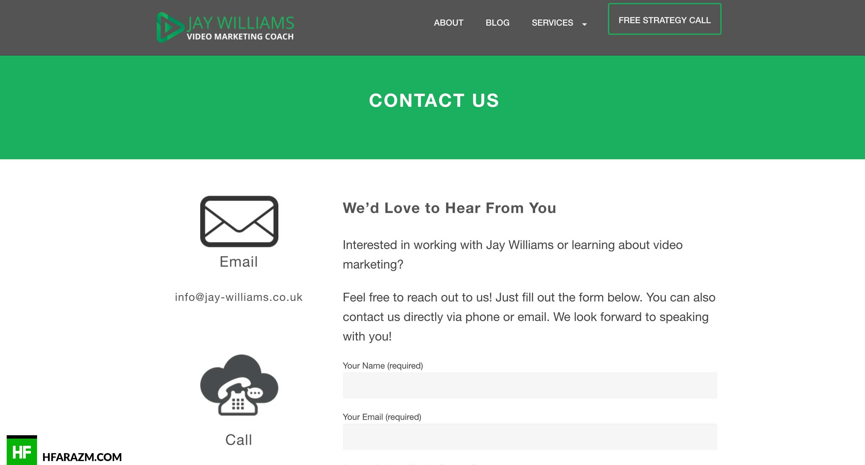 contact-jay-williams-web-design-development-hfarazm-software-agency