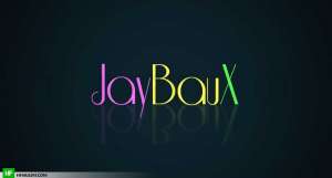 Jay-BauX-rapper-recording-artist-neon-colors-logo-portfolio-design-agency-hfarazm-software