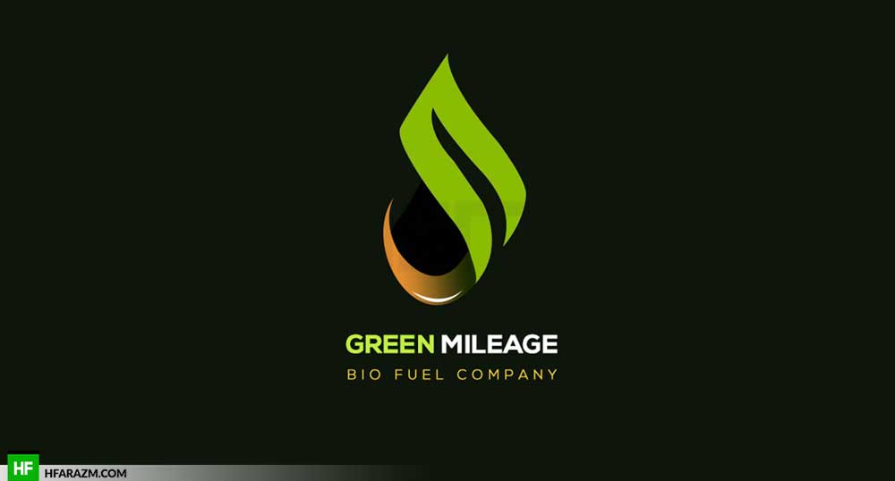 green-milage-bio-fuel-company-logo-portfolio-design-agency-hfarazm-software